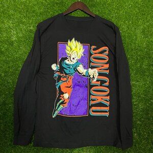 Dragon Ball Z Sun, Goku Anime Graphic, Long Sleeve T-shirt, size Small